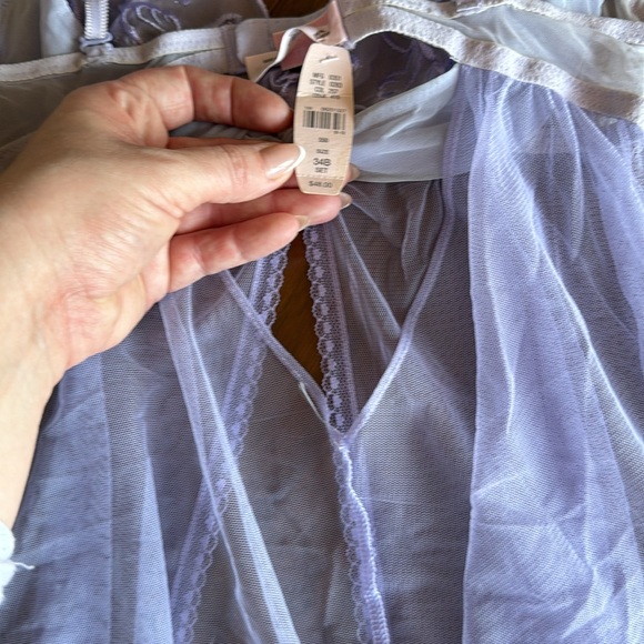 Purple Teddy with Garter - Picture 7 of 14